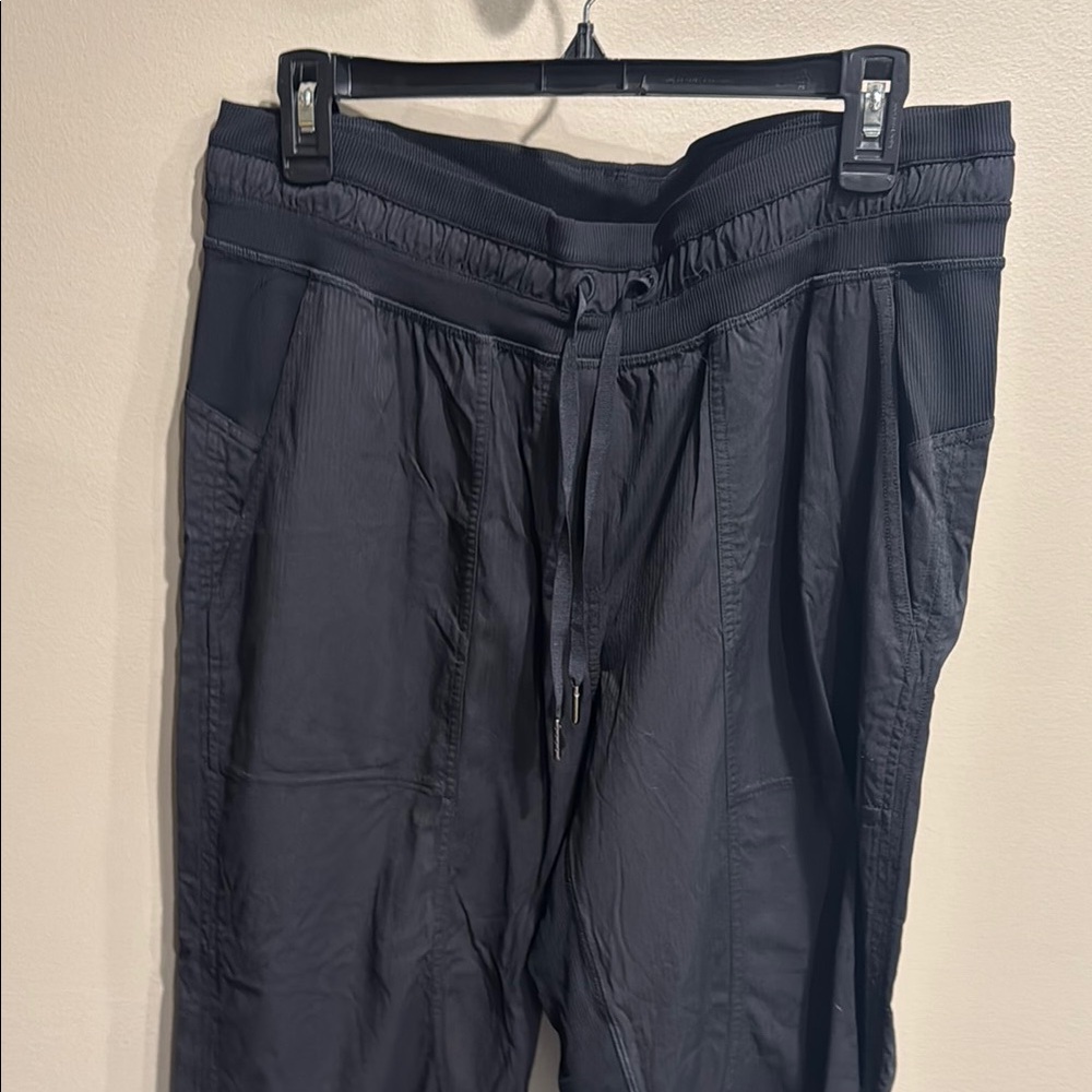Lululemon Black dance studio  Drawstring Pants size 10